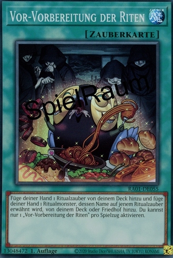 Pre-Preparation of Rites (V.6 - Collectors Rare) Single: Yu-Gi-Oh! 25th Anniversary Rarity Collection Einzelkarte