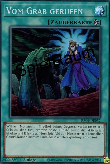 Called by the Grave (V.1 - Super Rare)