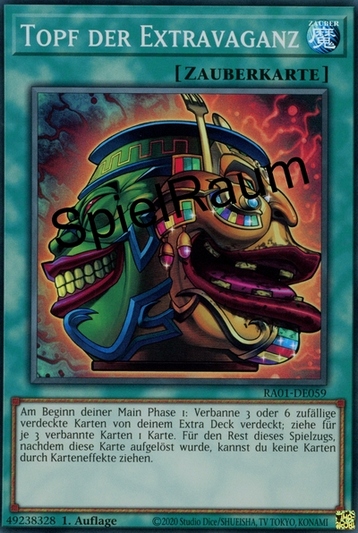Pot of Extravagance (V.5 - Quarter Century Secret Rare) Single: Yu-Gi-Oh! 25th Anniversary Rarity Collection Einzelkarte