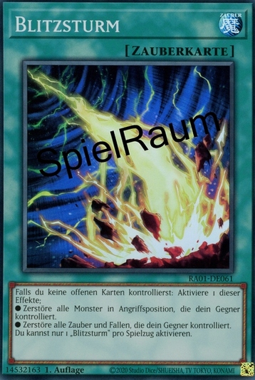 Lightning Storm (V.1 - Super Rare)
