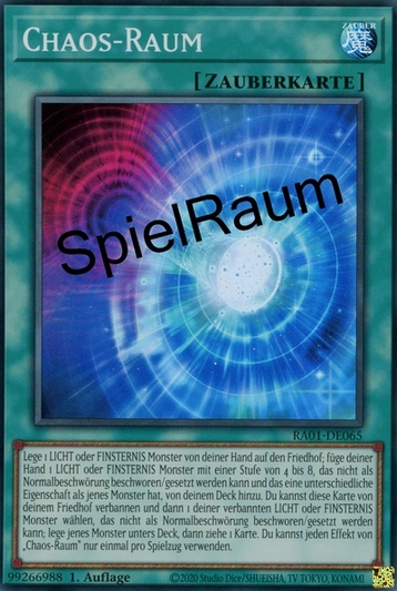 Chaos Space (V.1 - Super Rare)