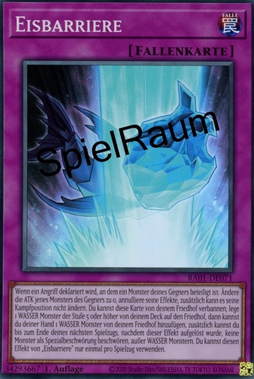 Ice Barrier (V.1 - Super Rare)