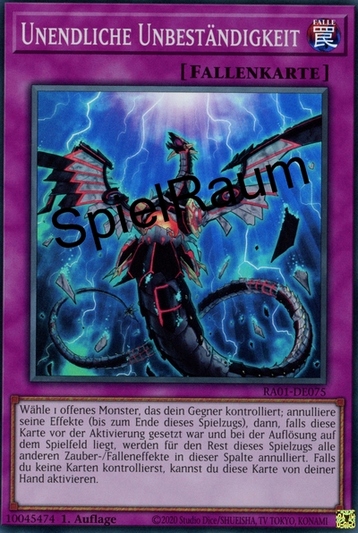 Infinite Impermanence (V.5 - Quarter Century Secret Rare) Single: Yu-Gi-Oh! 25th Anniversary Rarity Collection Einzelkarte