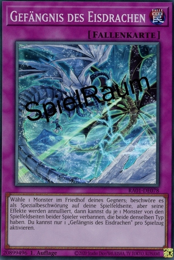 Ice Dragon's Prison (V.1 - Super Rare)