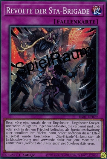 Tri-Brigade Revolt (V.1 - Super Rare)