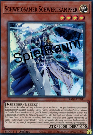 Silent Swordsman (V.2 - Ultra Rare)