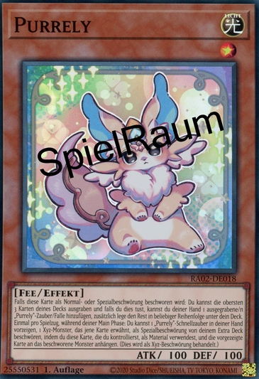 Purrely (V.5 - Quarter Century Secret Rare)