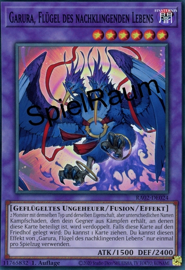 Garura, Wings of Resonant Life (V.2 - Ultra Rare)