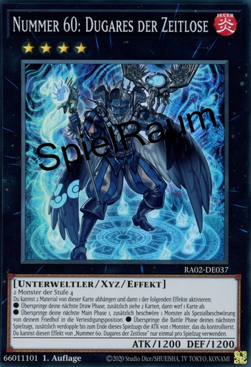 Number 60: Dugares the Timeless (V.2 - Ultra Rare)