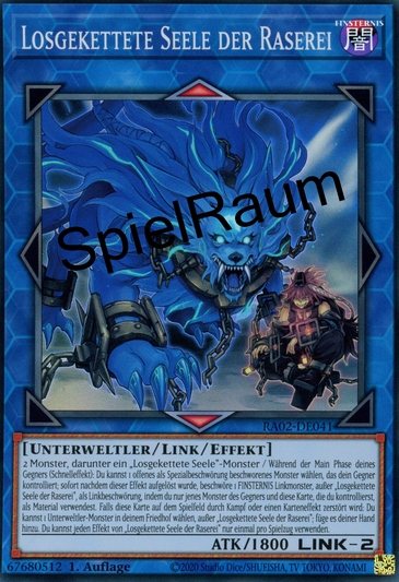 Unchained Soul of Rage (V.2 - Ultra Rare)