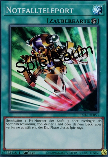 Emergency Teleport (V.3 - Secret Rare)
