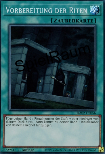 Preparation of Rites (V.7 - Ultimate Rare)