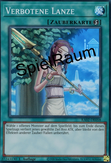 Forbidden Lance (V.2 - Ultra Rare)