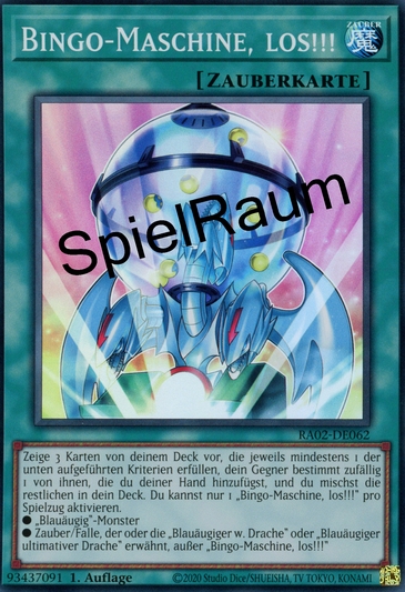 Bingo Machine, Go!!! (V.2 - Ultra Rare)