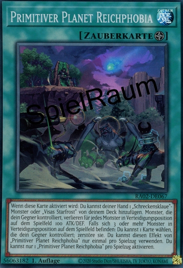 Primitive Planet Reichphobia (V.2 - Ultra Rare)