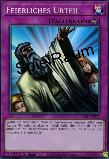 Solemn Judgment (V.2 - Ultra Rare)