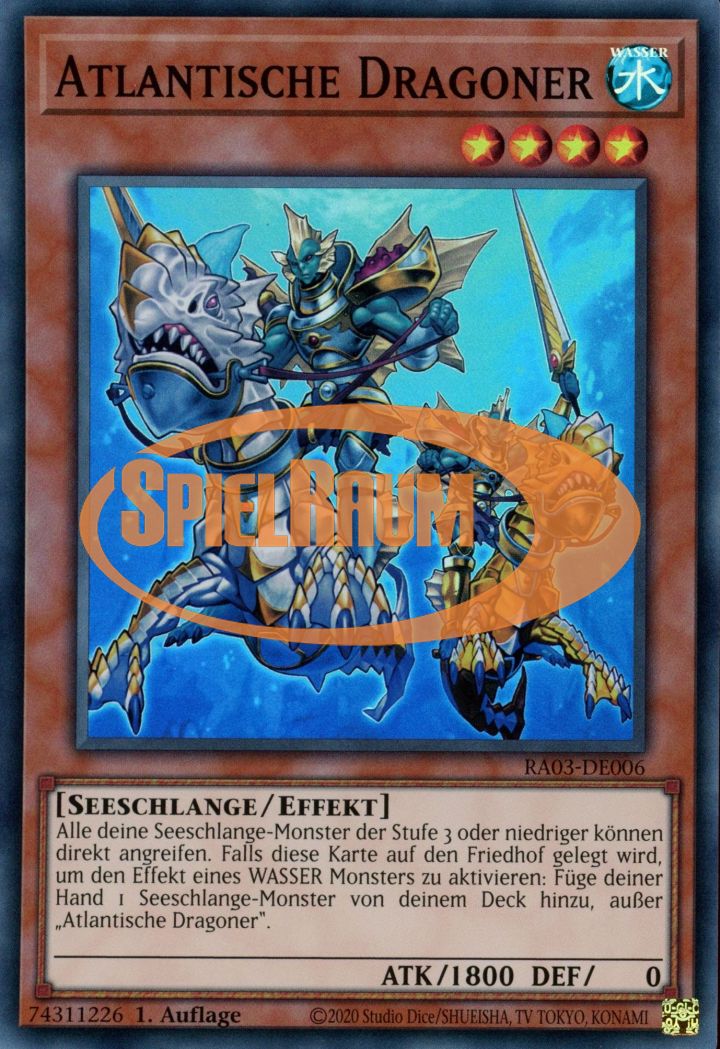 Atlantean Dragoons (V.1 - Super Rare)