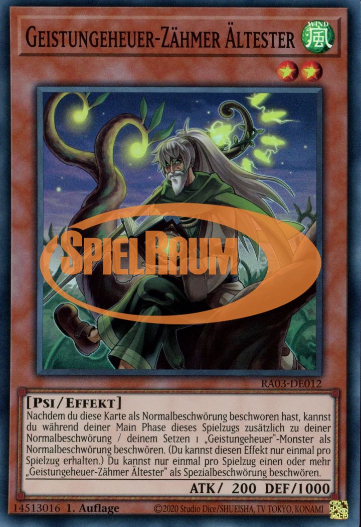Ritual Beast Tamer Elder (V.1 - Super Rare)