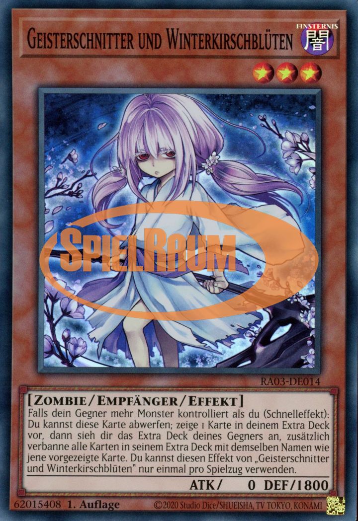 Ghost Reaper & Winter Cherries (V.1 - Super Rare)
