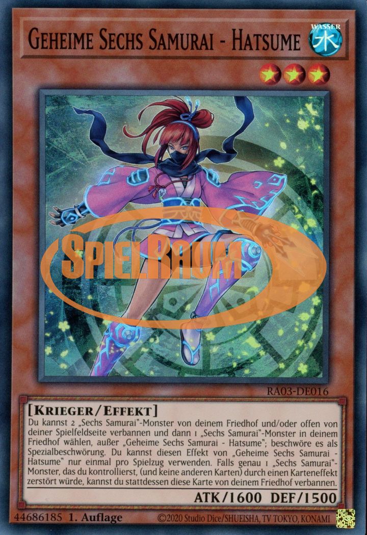 Secret Six Samurai - Hatsume (V.1 - Super Rare)