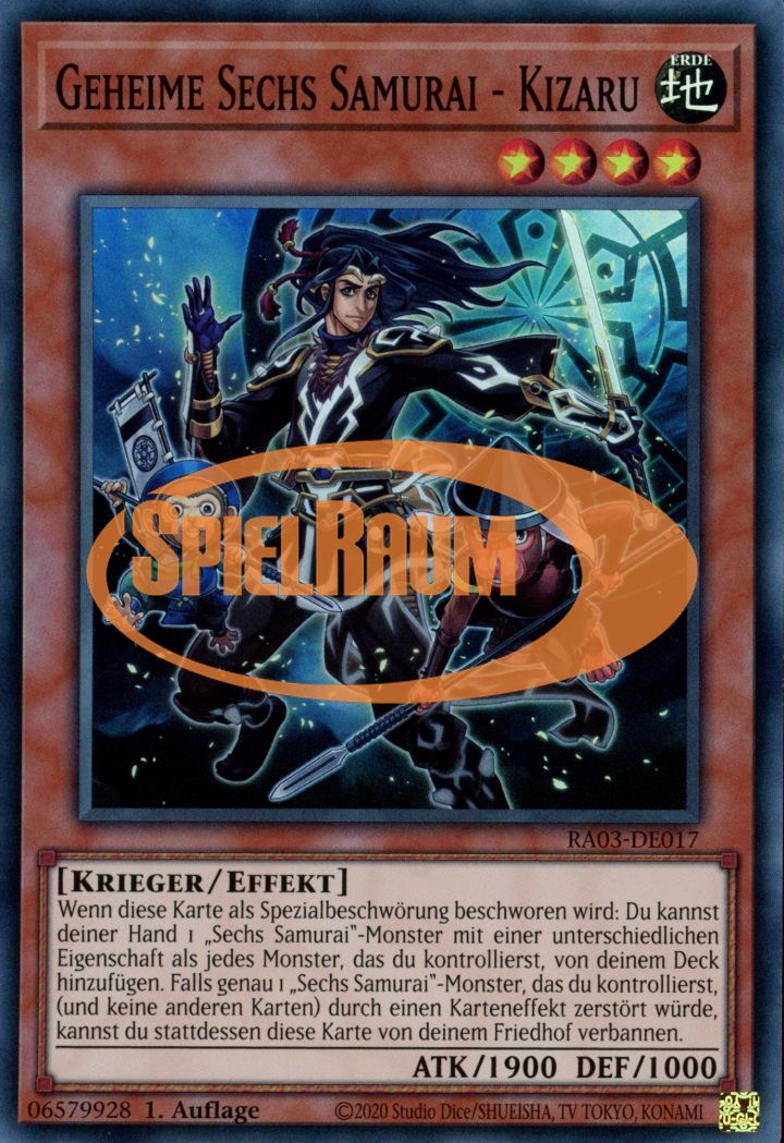 Secret Six Samurai - Kizaru (V.1 - Super Rare)