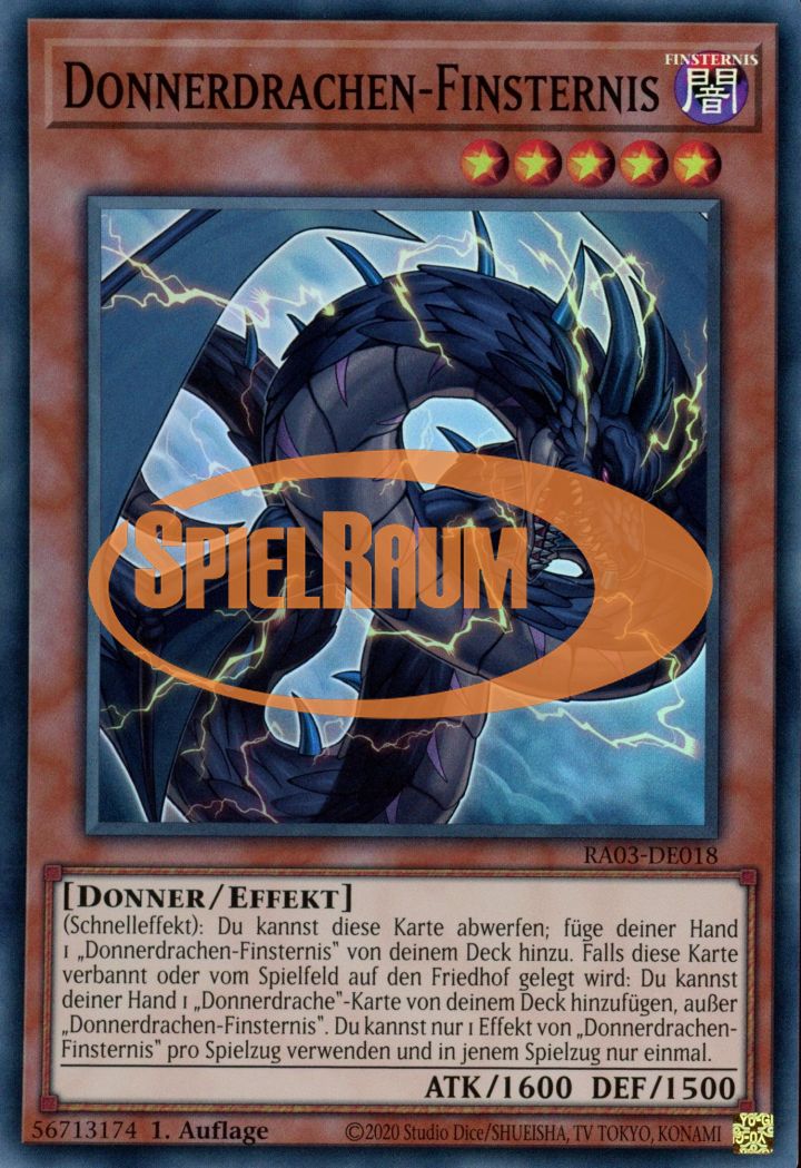 Thunder Dragondark (V.1 - Super Rare)