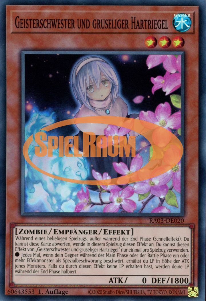 Ghost Sister & Spooky Dogwood (V.1 - Super Rare)
