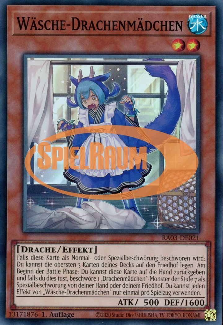Laundry Dragonmaid (V.1 - Super Rare)