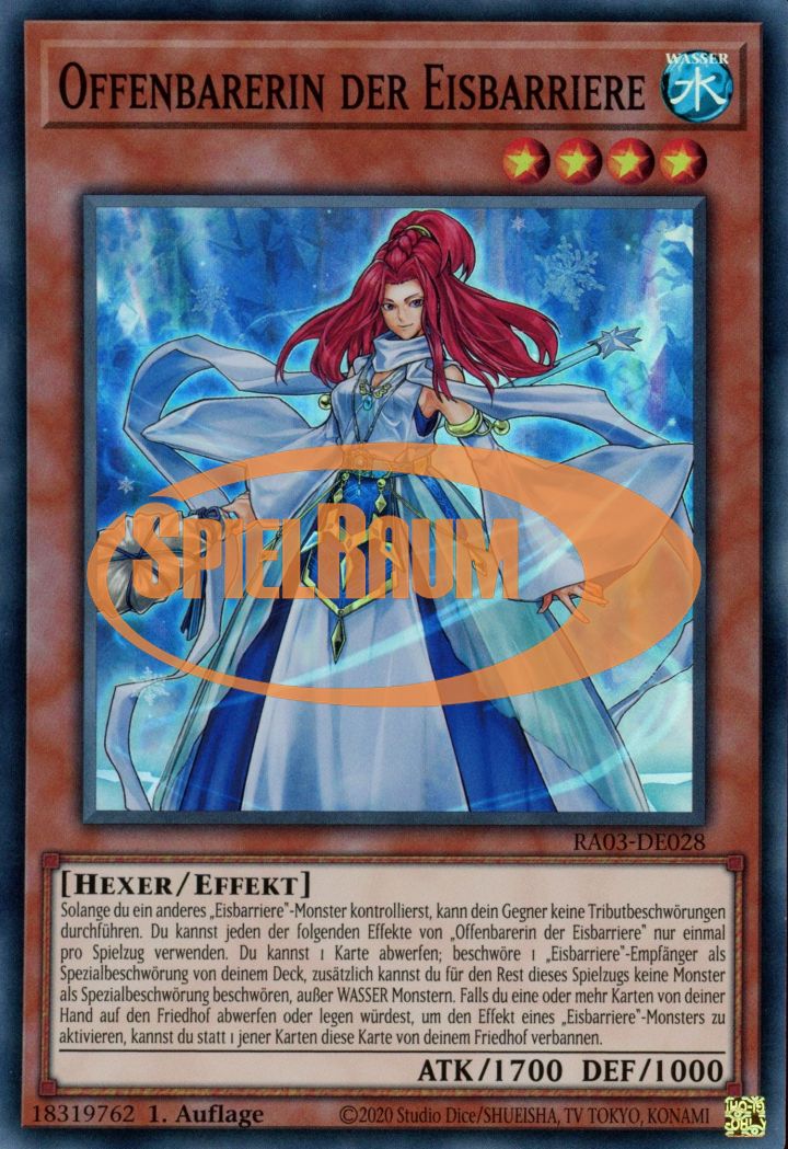 Revealer of the Ice Barrier (V.1 - Super Rare)
