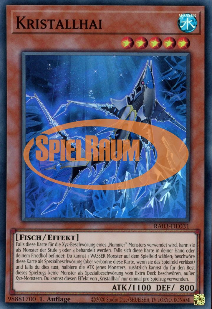 Crystal Shark (V.1 - Super Rare)
