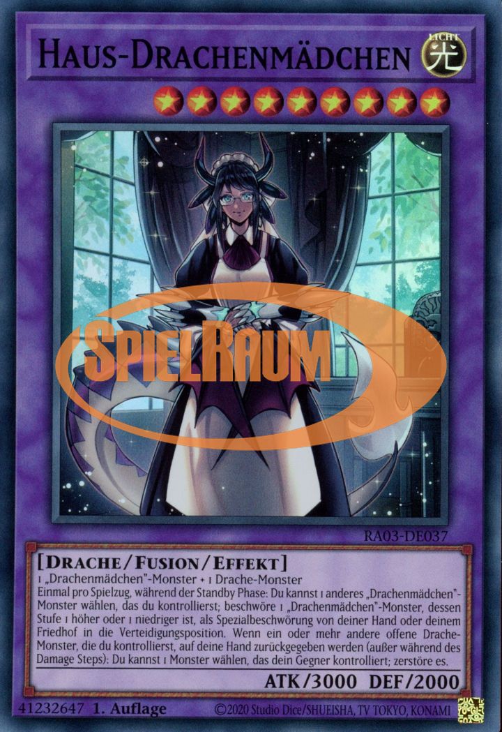 House Dragonmaid (V.1 - Super Rare)