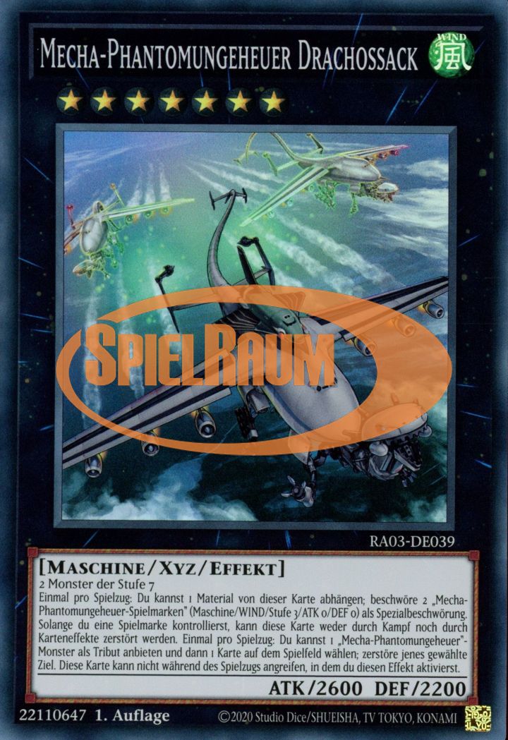Mecha Phantom Beast Dracossack (V.1 - Super Rare)