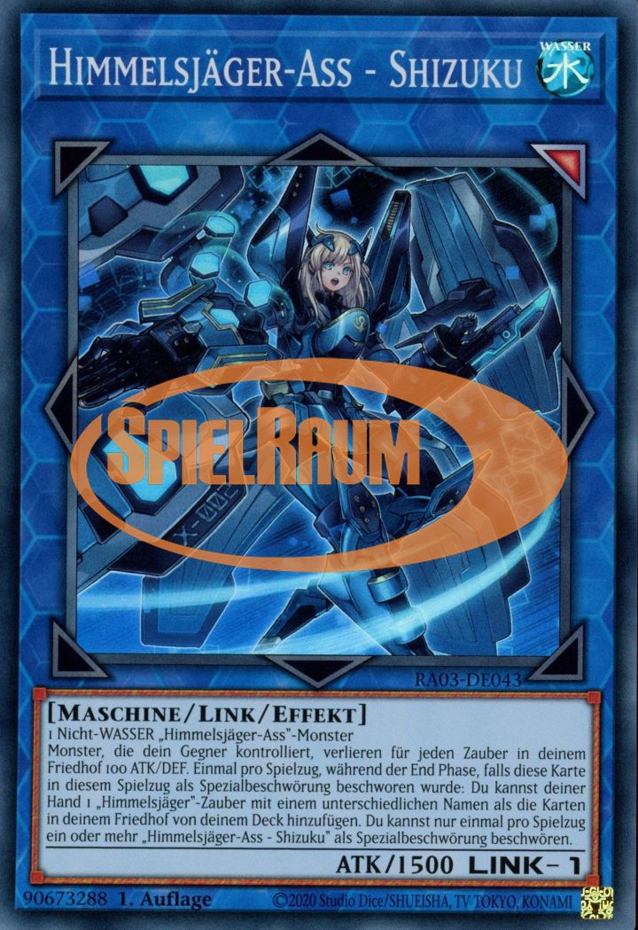 Sky Striker Ace - Shizuku (V.1 - Super Rare)