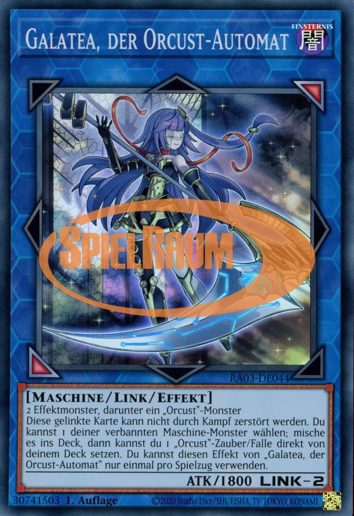 Galatea, the Orcust Automaton (V.1 - Super Rare)