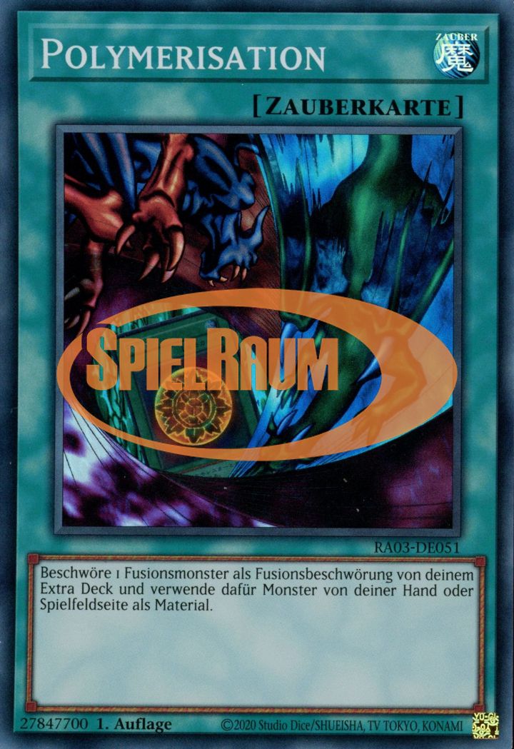 Polymerization (V.1 - Super Rare) Single: Yu-Gi-Oh! Quarter Century Bonanza Einzelkarte