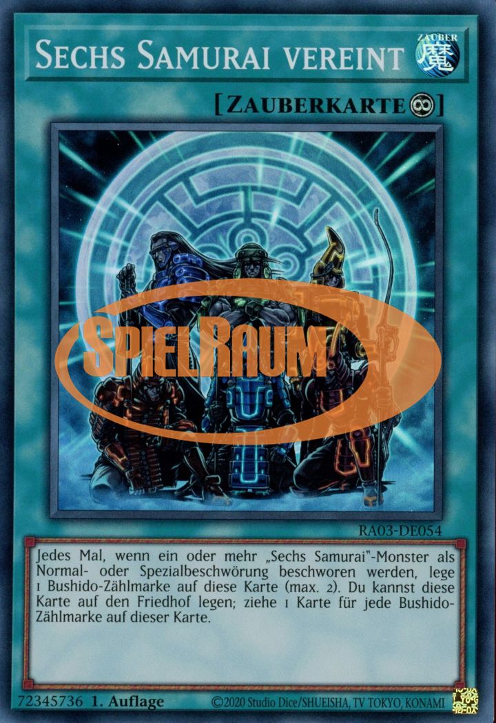 Six Samurai United (V.1 - Super Rare)