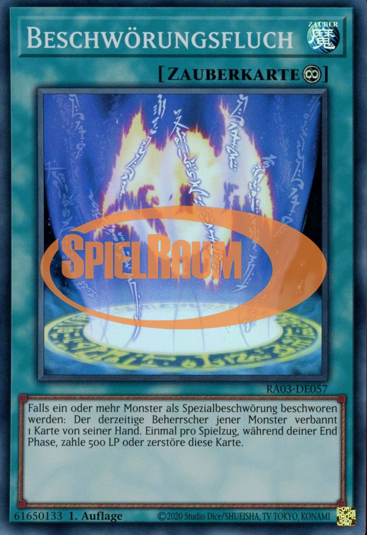 Summoning Curse (V.1 - Super Rare)