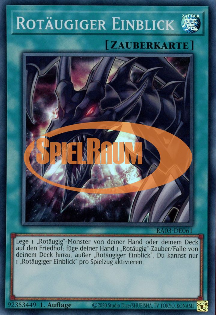 Red-Eyes Insight (V.1 - Super Rare)