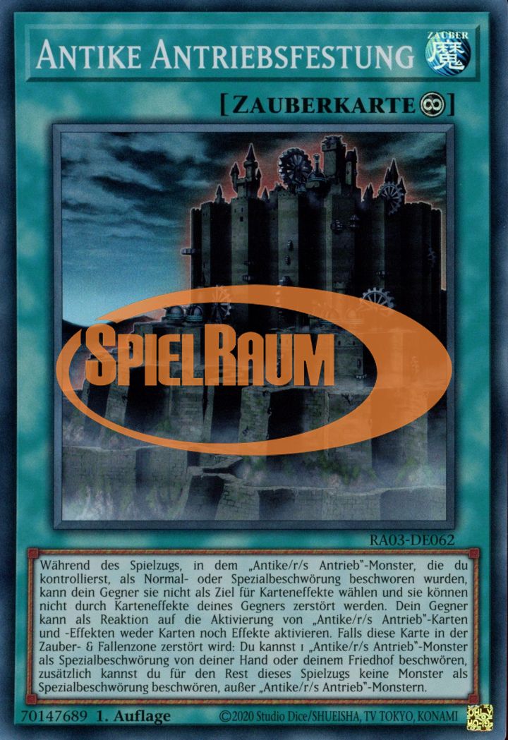 Ancient Gear Fortress (V.1 - Super Rare)