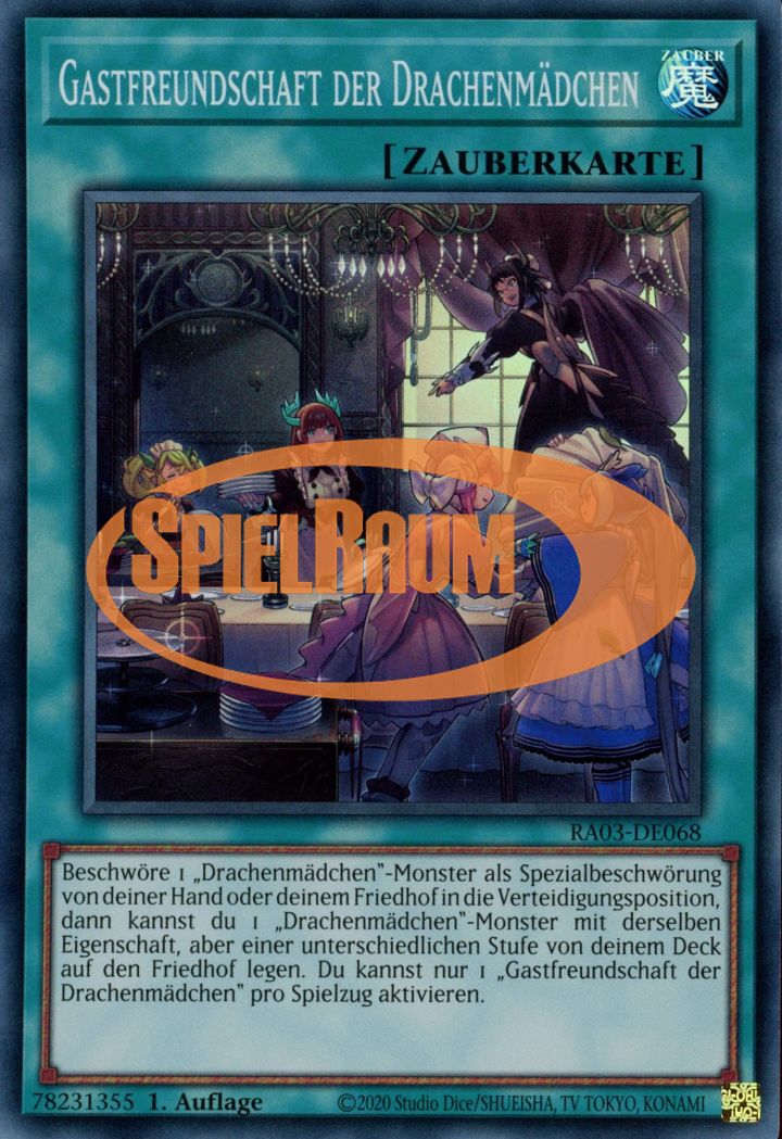 Dragonmaid Hospitality (V.1 - Super Rare)