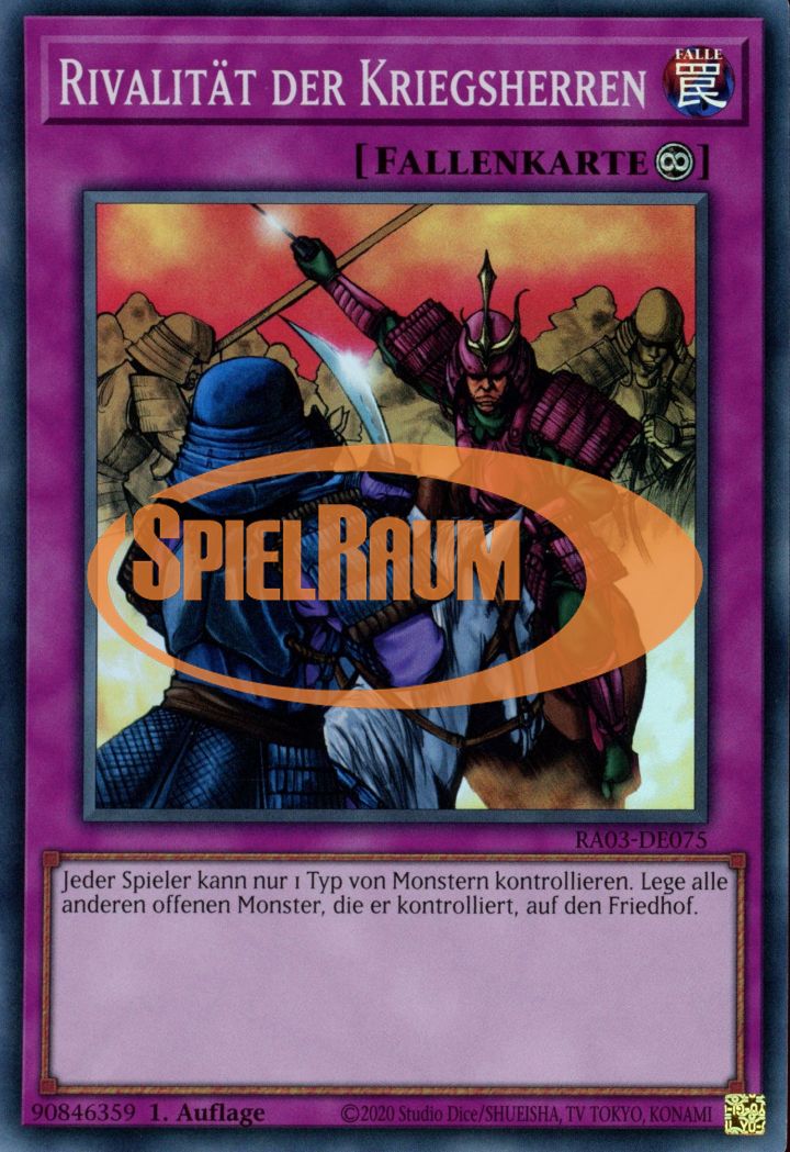Rivalry of Warlords (V.1 - Super Rare)