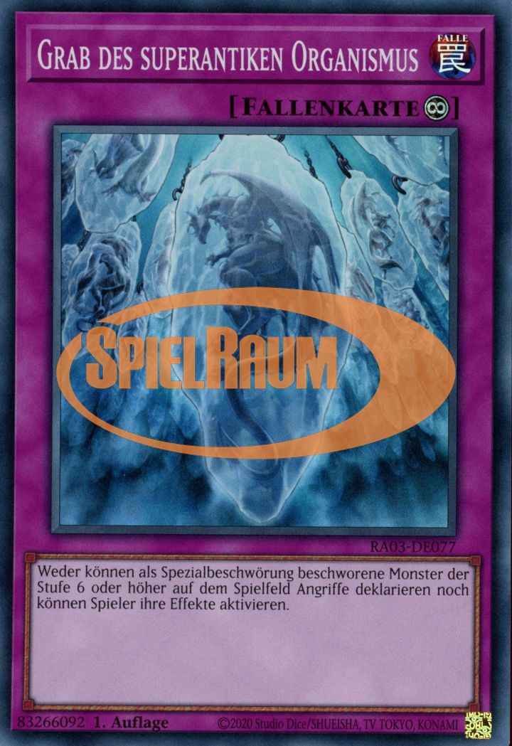 Grave of the Super Ancient Organism (V.1 - Super Rare)
