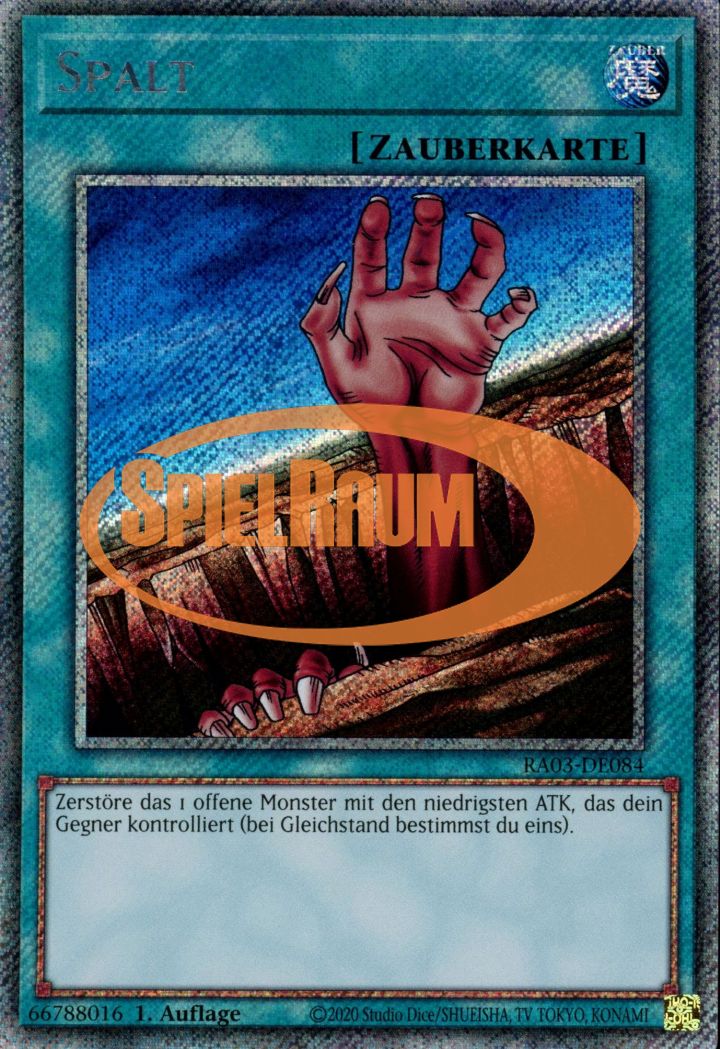 Fissure (V.1 - Platinum Secret Rare)
