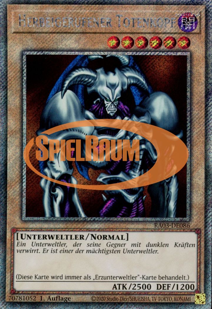 Summoned Skull (V.1 - Platinum Secret Rare)