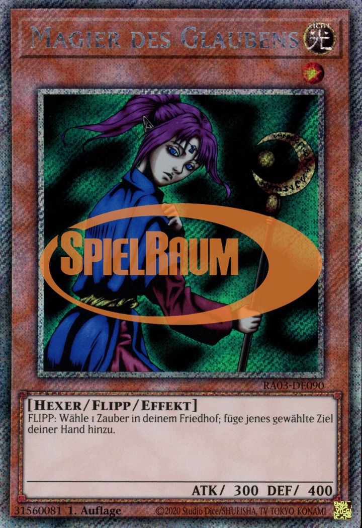 Magician of Faith (V.1 - Platinum Secret Rare)