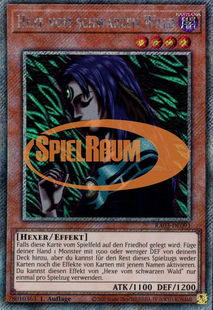 Witch of the Black Forest (V.1 - Platinum Secret Rare)