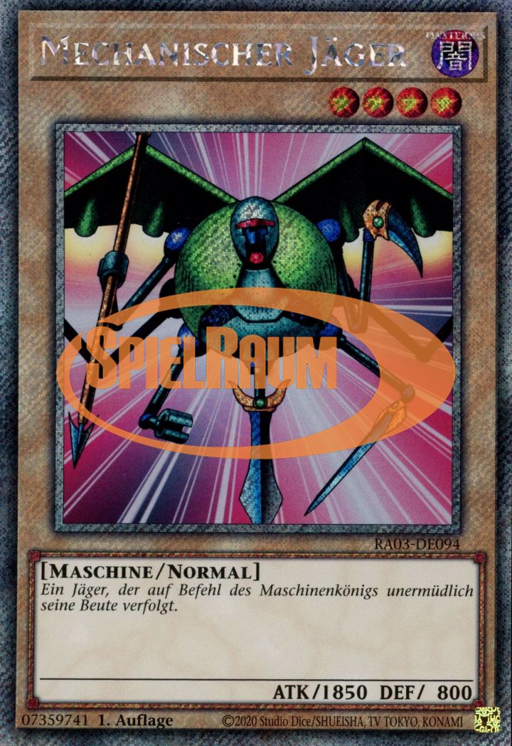 Mechanicalchaser (V.1 - Platinum Secret Rare)