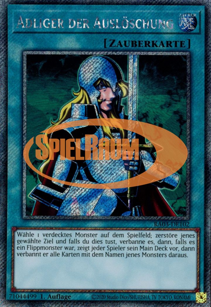 Nobleman of Crossout (V.1 - Platinum Secret Rare)