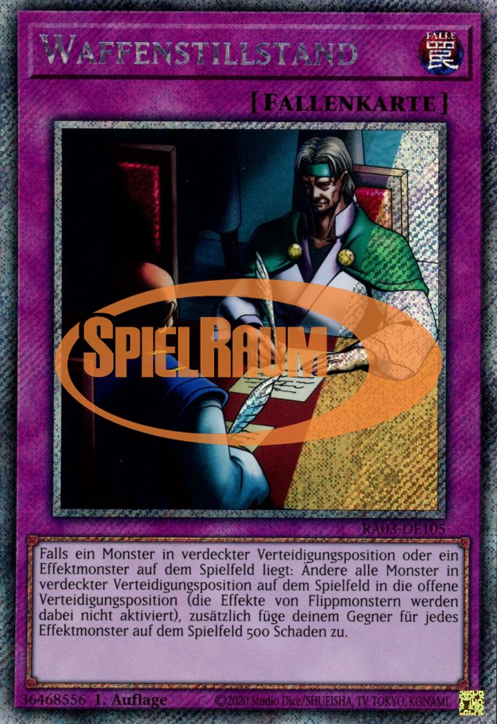 Ceasefire (V.1 - Platinum Secret Rare)