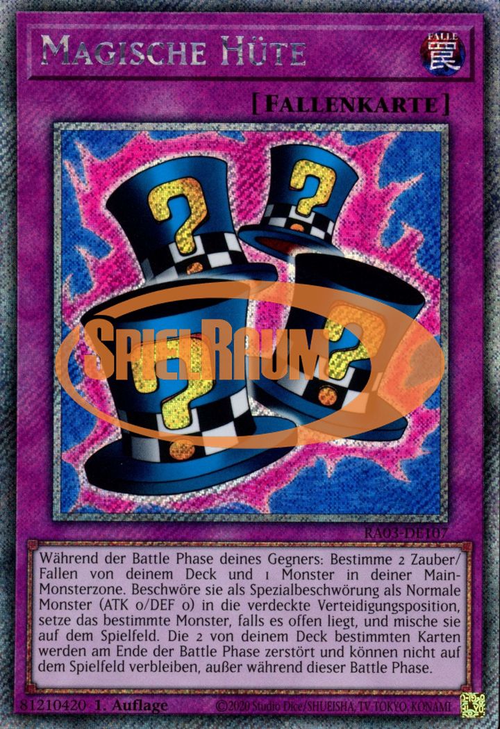 Magical Hats (V.1 - Platinum Secret Rare)